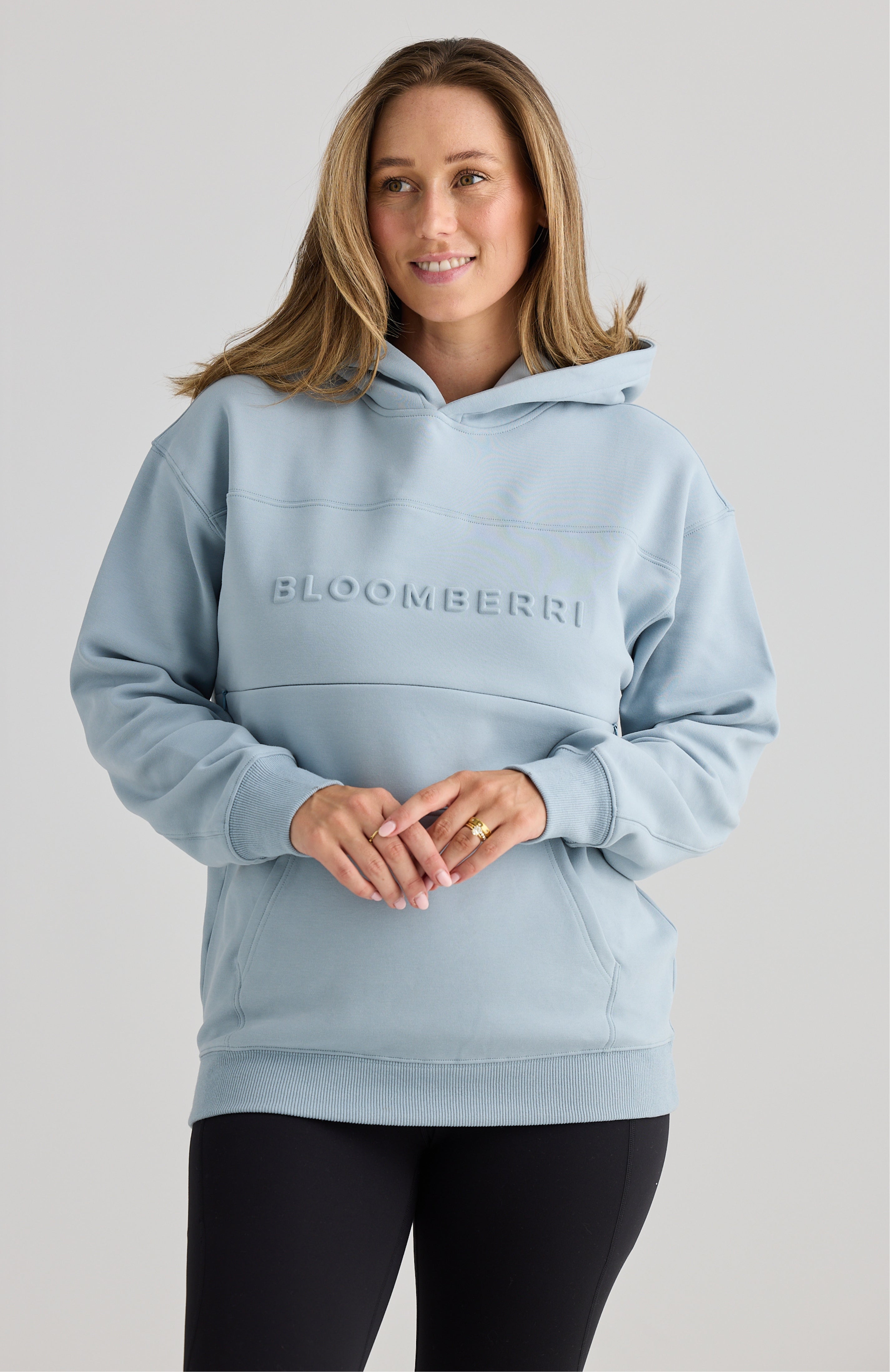 Elevate Nursing Hoodie Blue