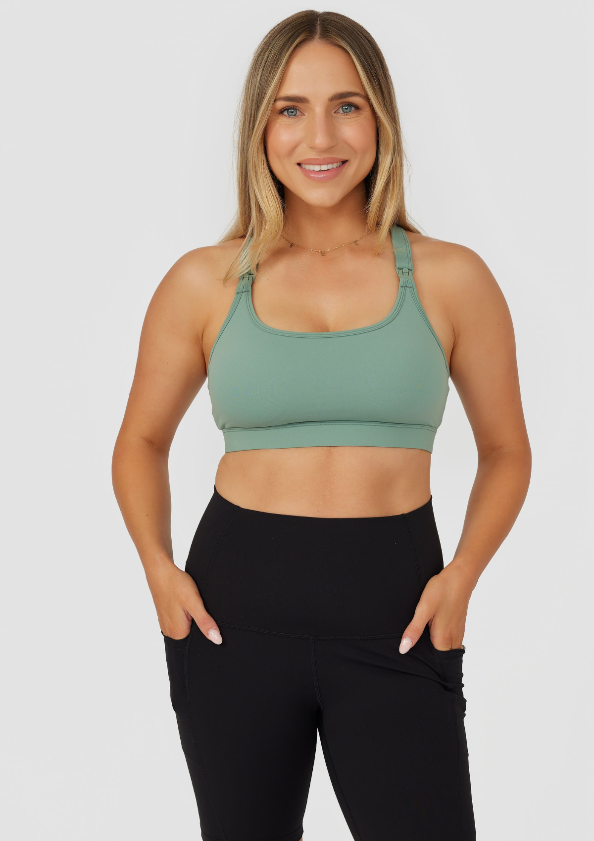 Brooklyn Nursing Crop A-D Cup (Khaki)