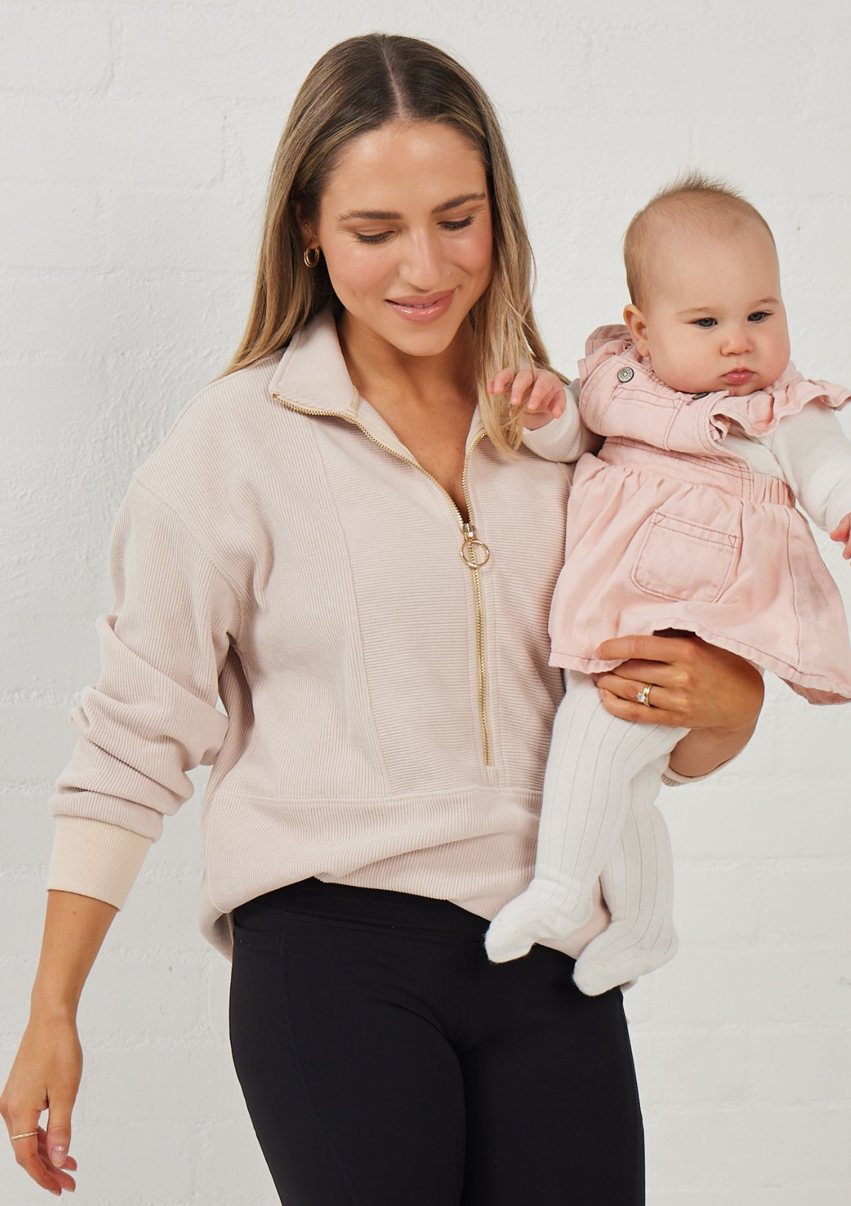 Breastfeeding Friendly Jumper Ribbed Harlow
