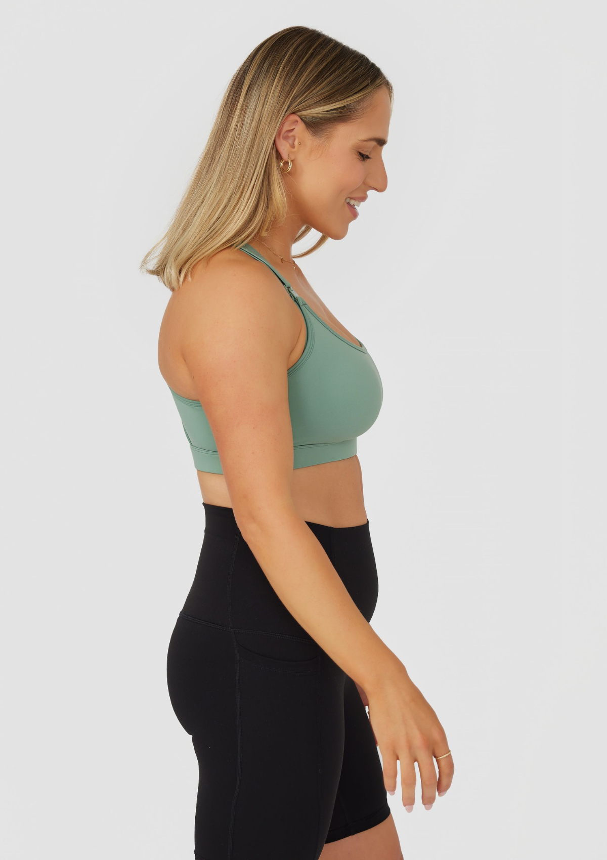 Brooklyn Nursing Crop A-D Cup (Khaki)