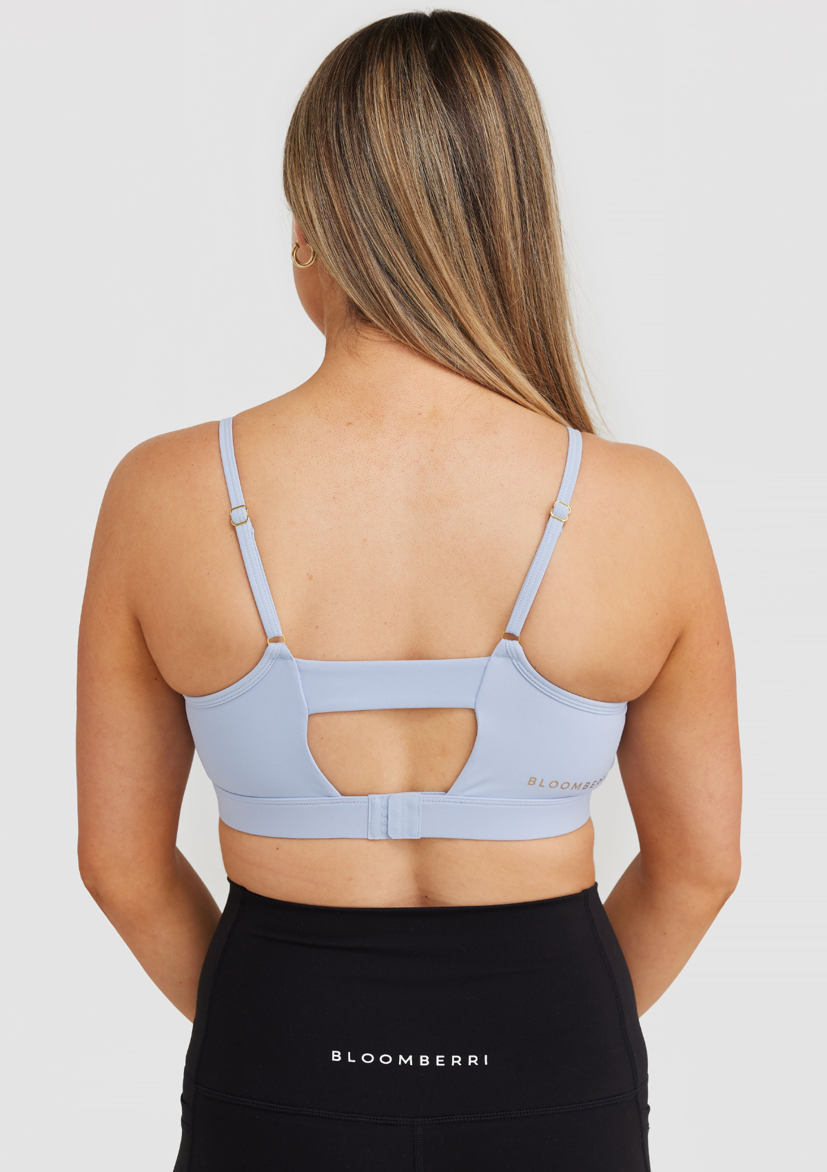 Ella T-Shirt Nursing Crop A-D Cup (Sky Blue)