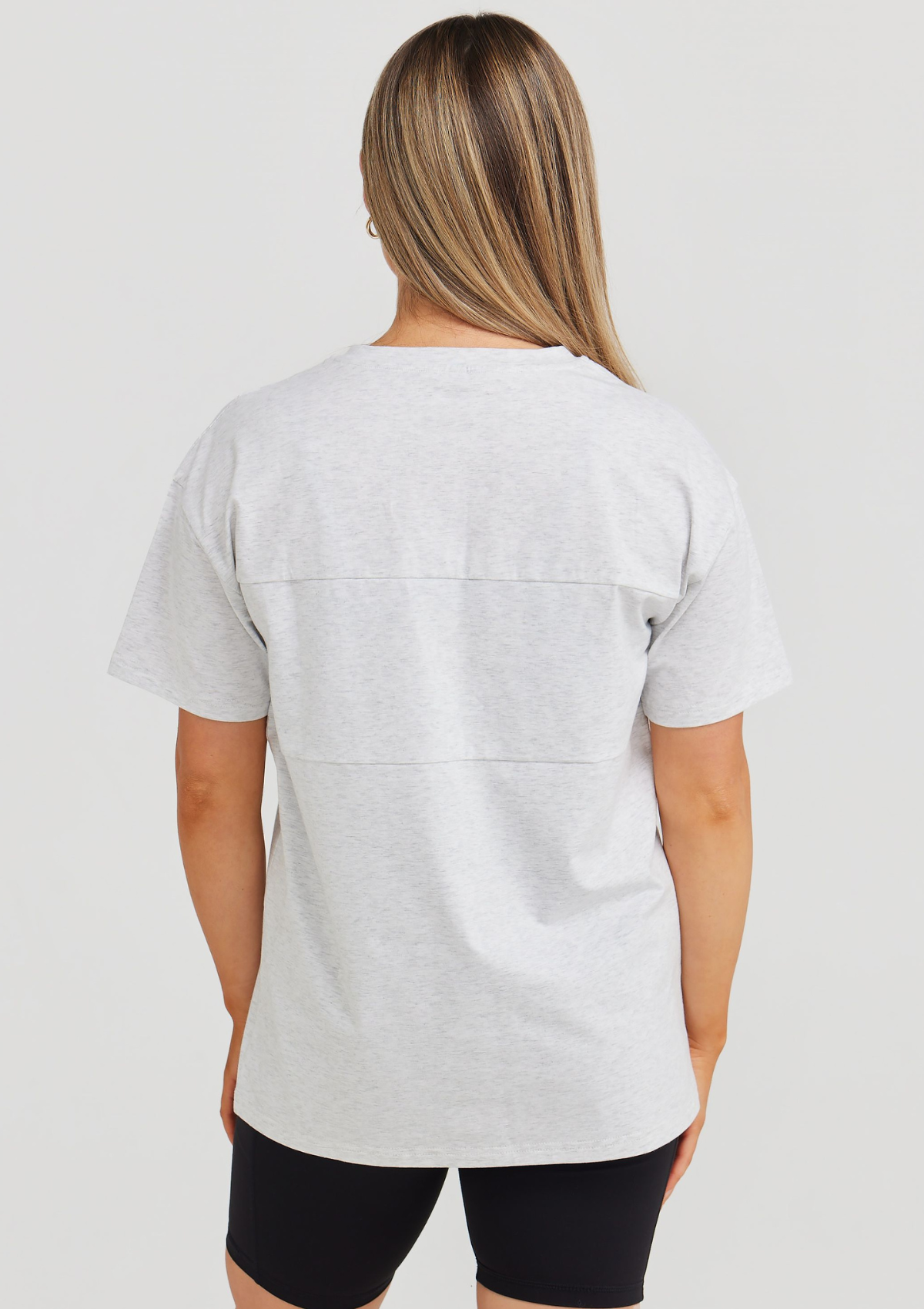 Milana Nursing Tee (Grey Marle)