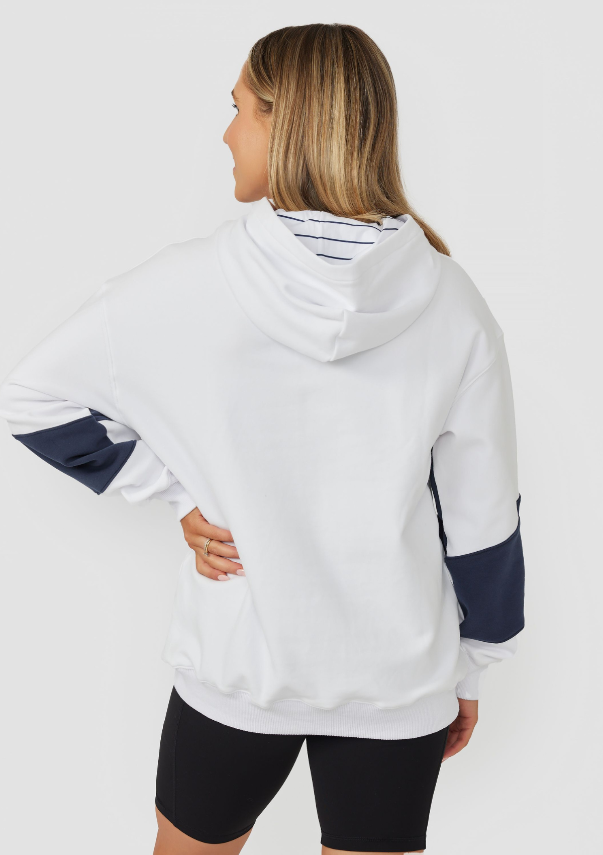 Elevate Nursing Hoodie (Navy-White)