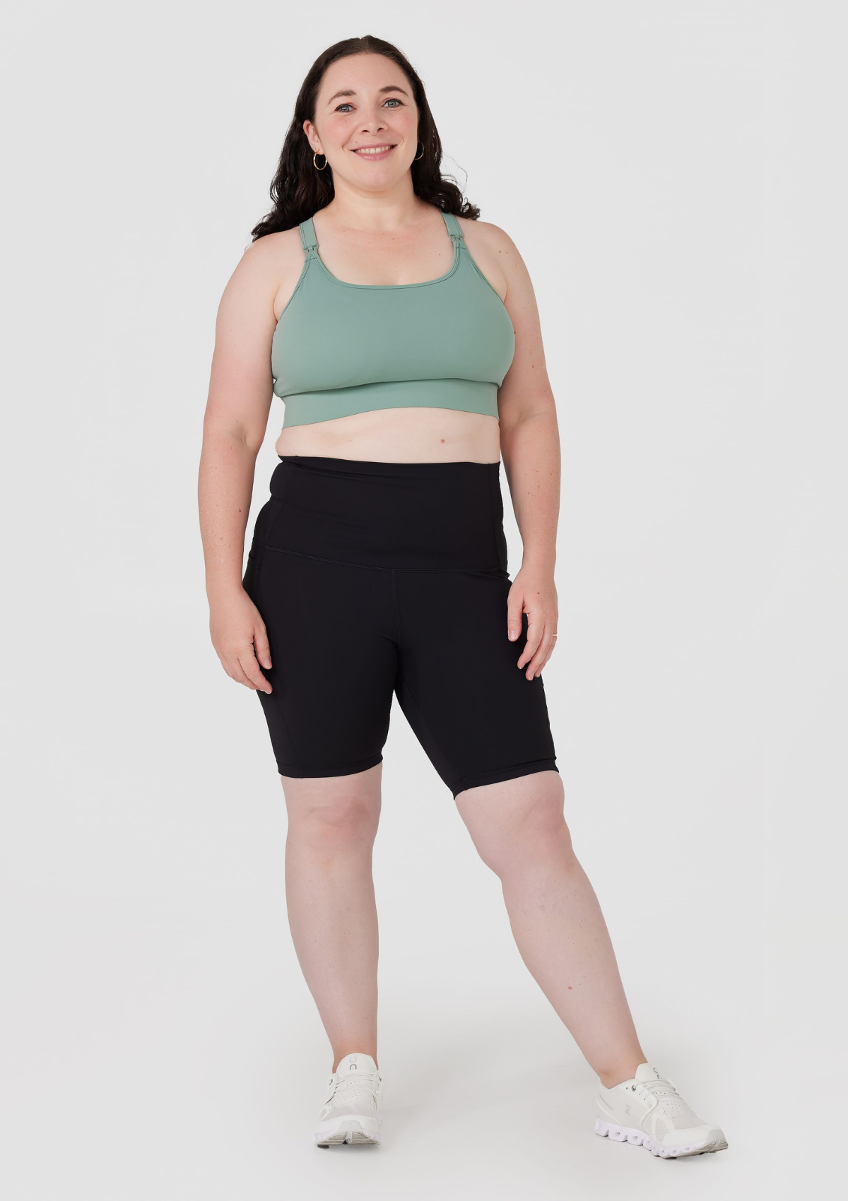 Aubree Nursing Crop DD-G Cup (Khaki)