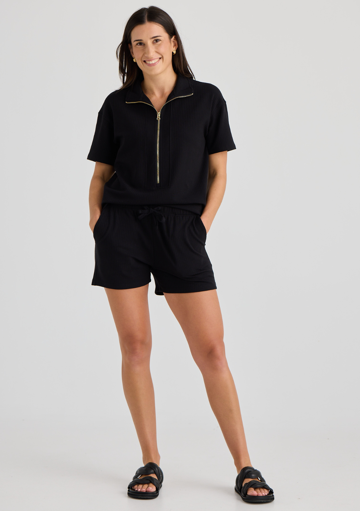 Breastfeeding Friendly Outfits In Black by Bloomberri