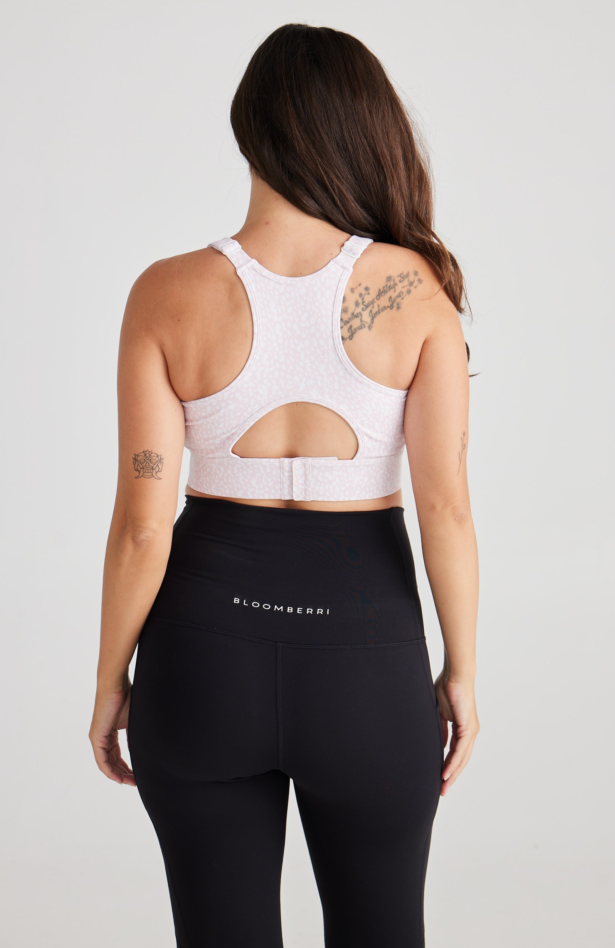 Aubree Nursing Crop DD-G Cup (Pink Speckle)
