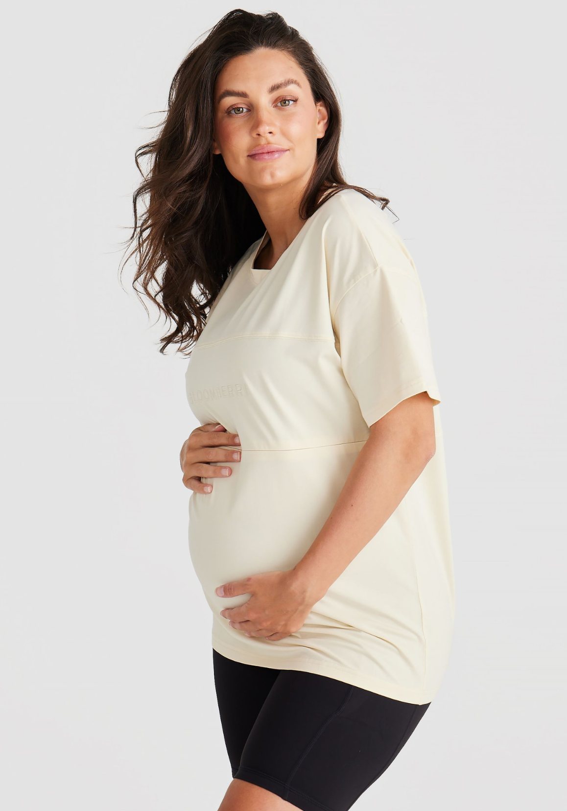 Milana Nursing Tee (Sand)